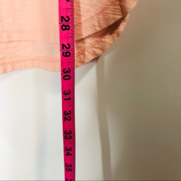 NWT! James Perse Peach Orange Pink Tank Top - Picture 3 of 9